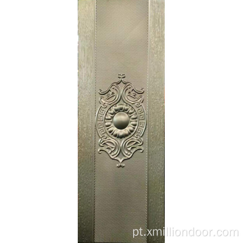Placa de porta de aço estampado de design clássico